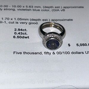 Women’s 18kt Gold Halo Diamond Ring 6.75